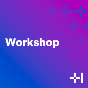 Huddersfield Health Innovation Incubator branded graphic with workshop written in bold white text.